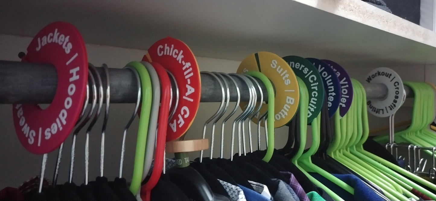 Closet Dividing Organizer - Personalized and Customizable
