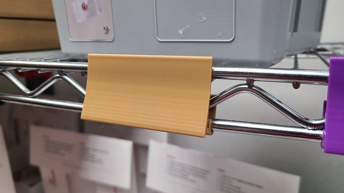 The Premium Labeling Solution for Your MetroMax® Shelving