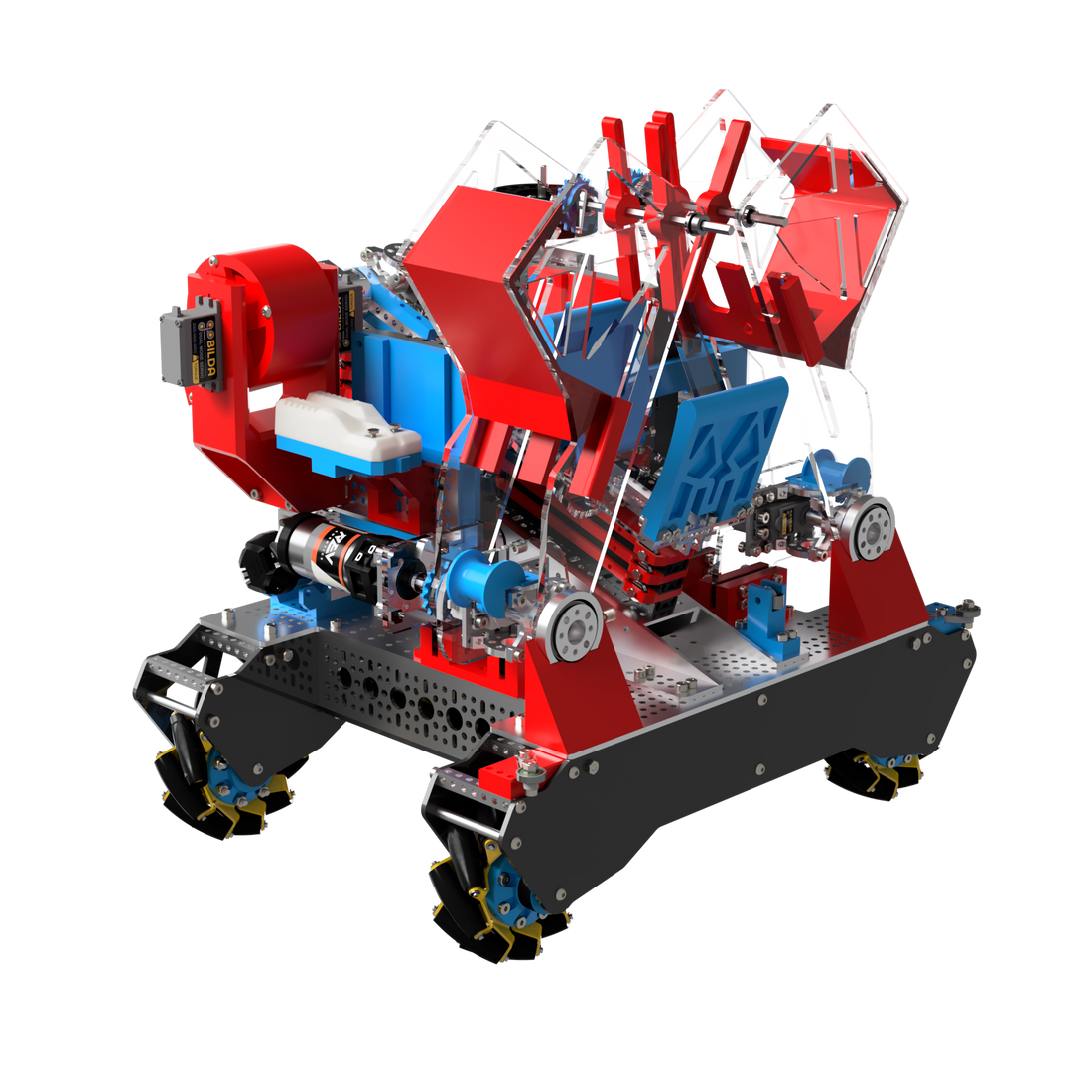 4/18/22 World Championship Robotics Team using 3D Printed Parts