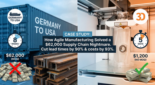 How Agile Manufacturing Solved a $62,000 Supply Chain Nightmare
