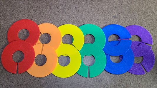 Closet Dividing Organizer (Color Set) 12pcs