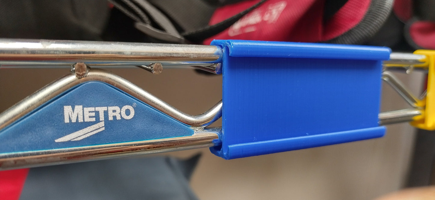Metro Labels / Clips : Available in Many Colors! 1-1/4in Shelves 3 Inch