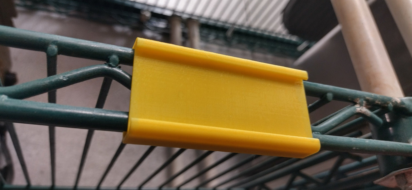 Metro Labels / Clips : Available in Many Colors! 1-1/4in Shelves 3 Inch